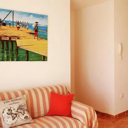 Penthouse Fran mit Meerblick nahe feinsandiger Badebucht Arico Viejo
